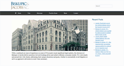 Desktop Screenshot of biskupicjacobs.com